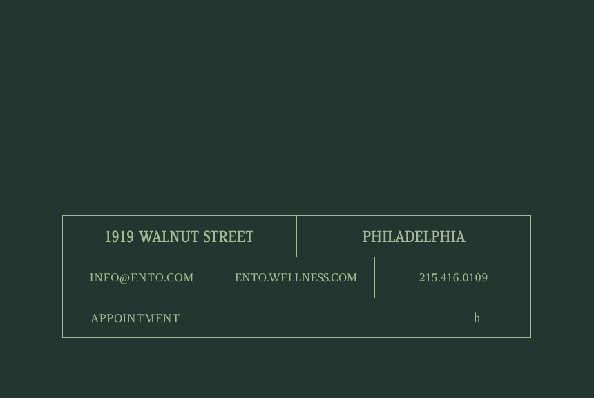 Business card / reverse. artwork
